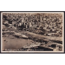 PUERTO MADERO ANTIGUA TARJETA POSTAL